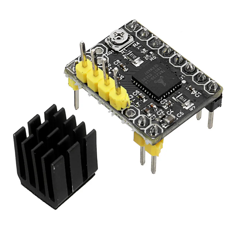 High Quality Durable TMC2130 Stepper Motor Driver Module With Black Heat Sink 3D Printer Part
High Quality Durable TMC2130 Stepper Motor Driver Module With Black Heat Sink 3D Printer Part