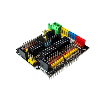 Sensor Expansion Board Sensor Shield V5.0 Robot Electronic Building Block Expansion Board For Arduino
Sensor Expansion Board Sensor Shield V5.0 Robot Electronic Building Block Expansion Board For Arduino
