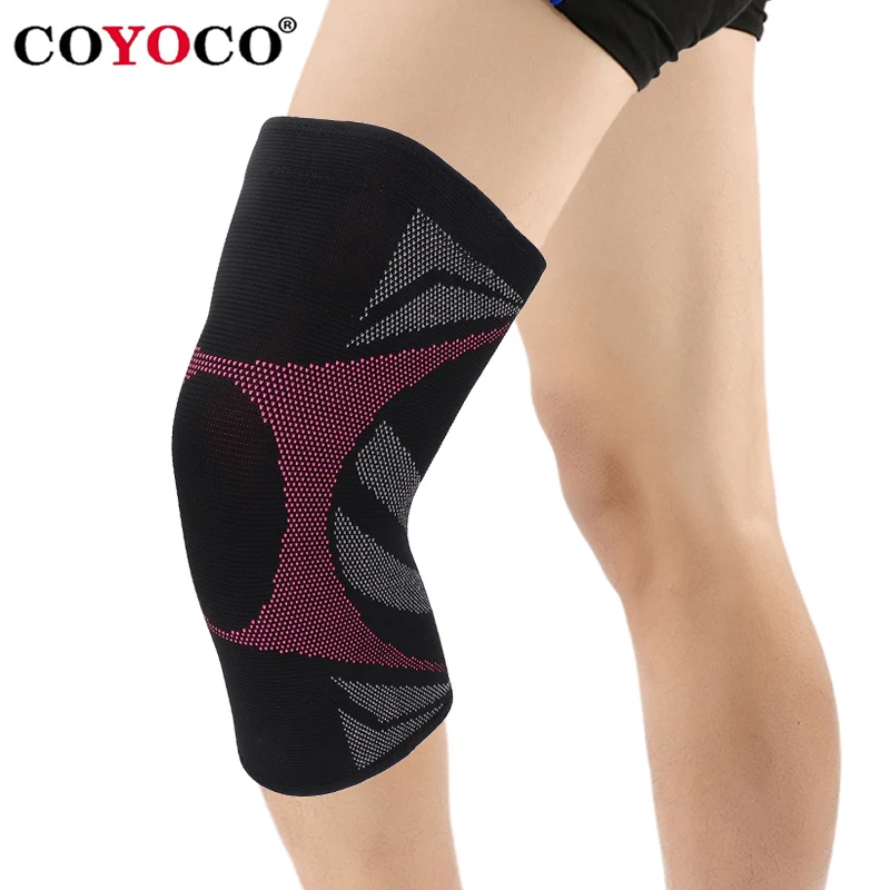 COYOCO Matte Pink Anti-slip Strip Sports Knee Pads Protector 1 Pcs Kneepads Knee Support Warm for Arthritis Joint Pain Relief
COYOCO Matte Pink Anti-slip Strip Sports Knee Pads Protector 1 Pcs Kneepads Knee Support Warm for Arthritis Joint Pain Relief