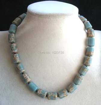 wholesale blue AGATE beads pillar 10*15mm necklace 17inch nature beads fashion stone beads FPPJ
wholesale blue AGATE beads pillar 10*15mm necklace 17inch nature beads fashion stone beads FPPJ
