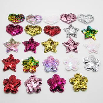32pcs/lot Multi Style Sequin Paillette Pads Patches Flower Appliques for Craft Clothes Sewing Supplies DIY Hair Clip Accessories
32pcs/lot Multi Style Sequin Paillette Pads Patches Flower Appliques for Craft Clothes Sewing Supplies DIY Hair Clip Accessories