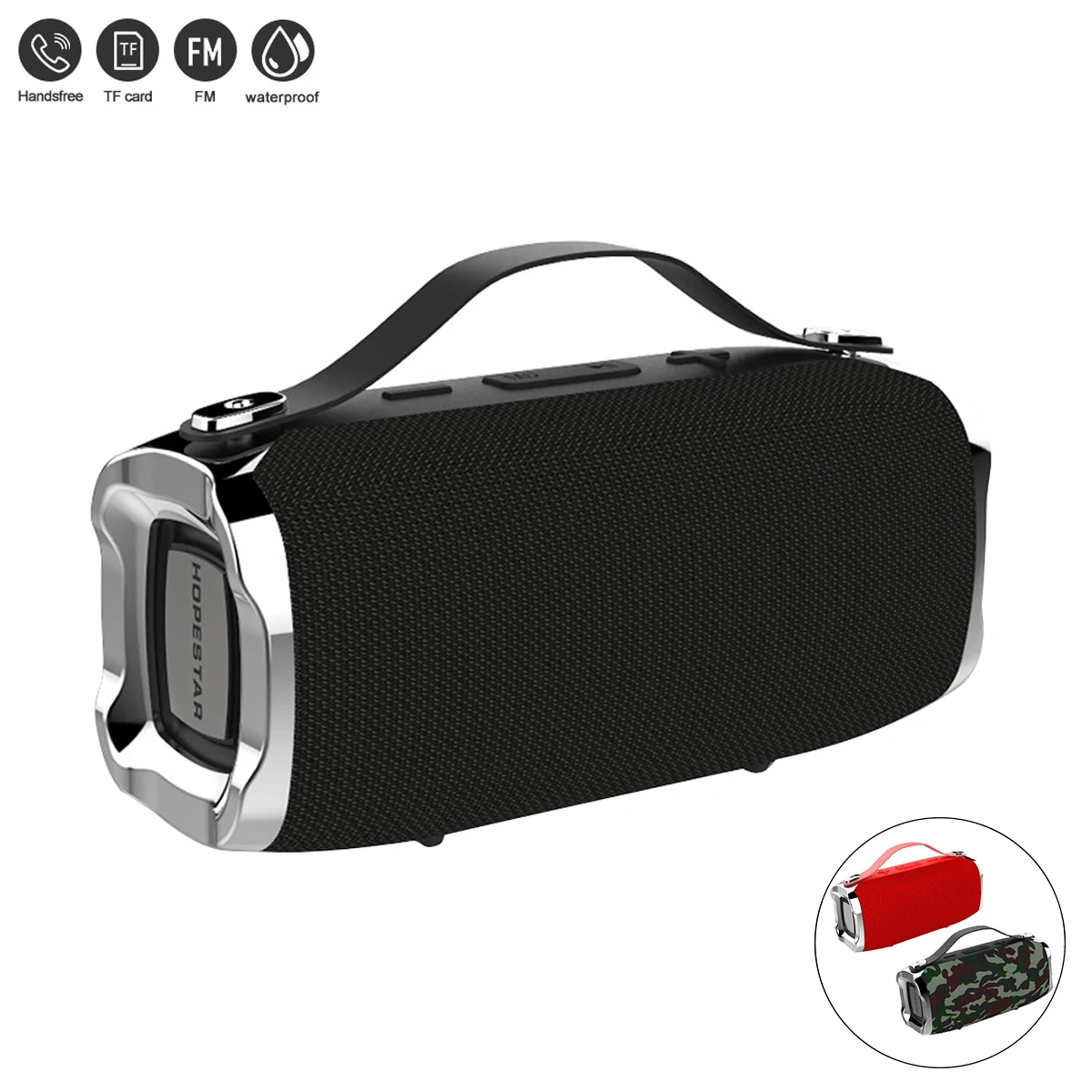 H36 Portable Mini Bluetooth Speaker Waterproof Wireless Small Loudspeaker Outdoor Speaker HIFI Bass Sound 3D Stereo Music TF
H36 Portable Mini Bluetooth Speaker Waterproof Wireless Small Loudspeaker Outdoor Speaker HIFI Bass Sound 3D Stereo Music TF
