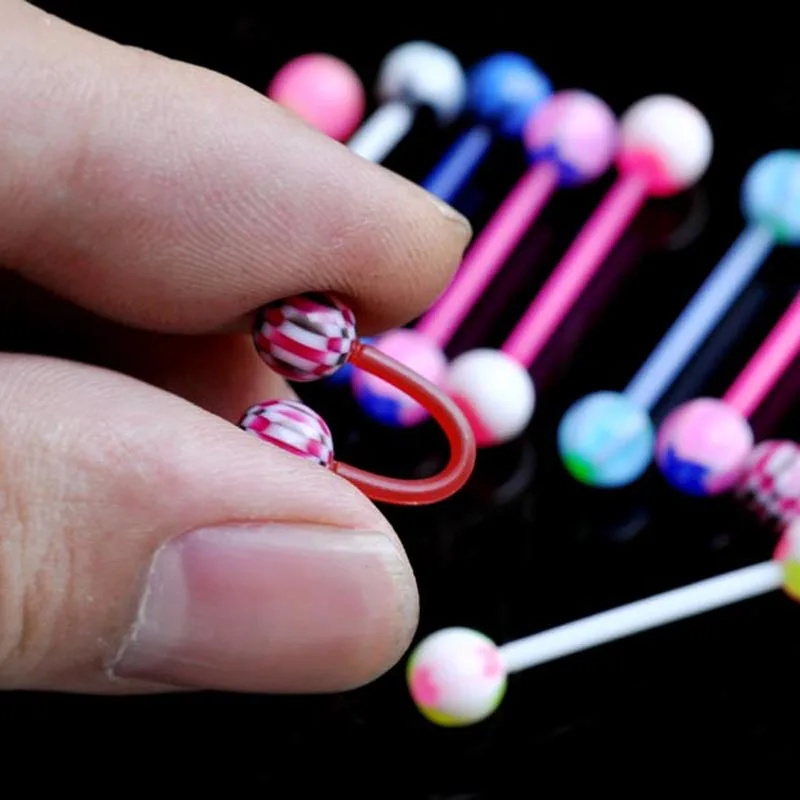 10Pcs Mix Lots Acrylic Ball Body Piercing Jewelry Tongue Nipple Navel Belly Button Rings Women Punk Jewelry Wholesale
10Pcs Mix Lots Acrylic Ball Body Piercing Jewelry Tongue Nipple Navel Belly Button Rings Women Punk Jewelry Wholesale
