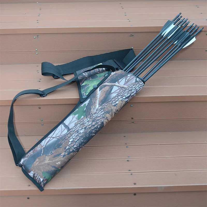 Three tube arrow pot quiver double strap can be shoulder back waist archery arrow archery archery accessories bow and arrow bag
Three tube arrow pot quiver double strap can be shoulder back waist archery arrow archery archery accessories bow and arrow bag