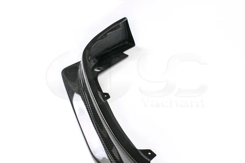 2008-2010 Nissan R35 GTR CBA KANSAI Type 2 Style Front Lip without Air Duct CF (9)