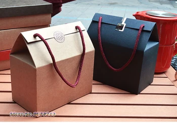 Kraft Paper Handle with rope candy Boxes Paper Packaging Boxes Kraft Paper Handle Box for Gift Wedding Party Candy 100pcs/lot
Kraft Paper Handle with rope candy Boxes Paper Packaging Boxes Kraft Paper Handle Box for Gift Wedding Party Candy 100pcs/lot