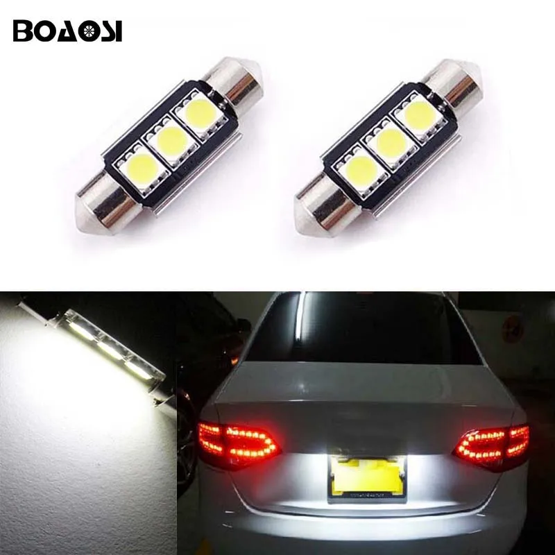 BOAOSI 2x 36mm Pure White CANbus C5W Bulbs For Samsung 5050 SMD License Plate Light For Kia Sportage Cerato
BOAOSI 2x 36mm Pure White CANbus C5W Bulbs For Samsung 5050 SMD License Plate Light For Kia Sportage Cerato