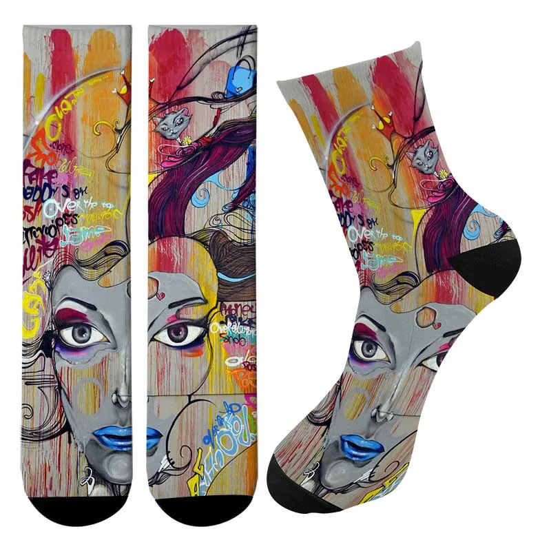 New 3d Printed Street Artisc Face Long Socks Funny Tsexy Wife Crew Socks Lovely Street Trend Fish Halloween Tube Socks
New 3d Printed Street Artisc Face Long Socks Funny Tsexy Wife Crew Socks Lovely Street Trend Fish Halloween Tube Socks