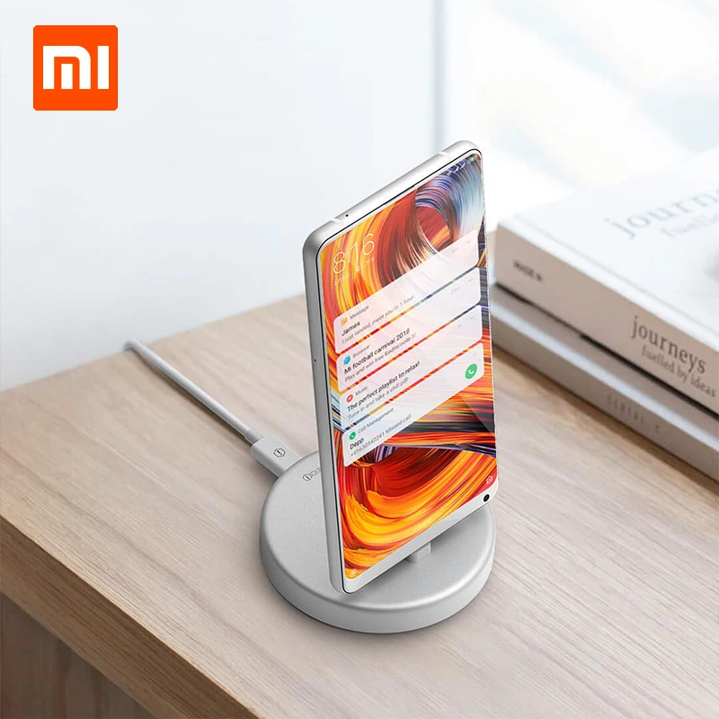 Xiaomi Panki Wireless Phone Stand Charger Type-C Version for Xiaomi Samsung Huawei Support 18W Fast Wireless Charging
Xiaomi Panki Wireless Phone Stand Charger Type-C Version for Xiaomi Samsung Huawei Support 18W Fast Wireless Charging