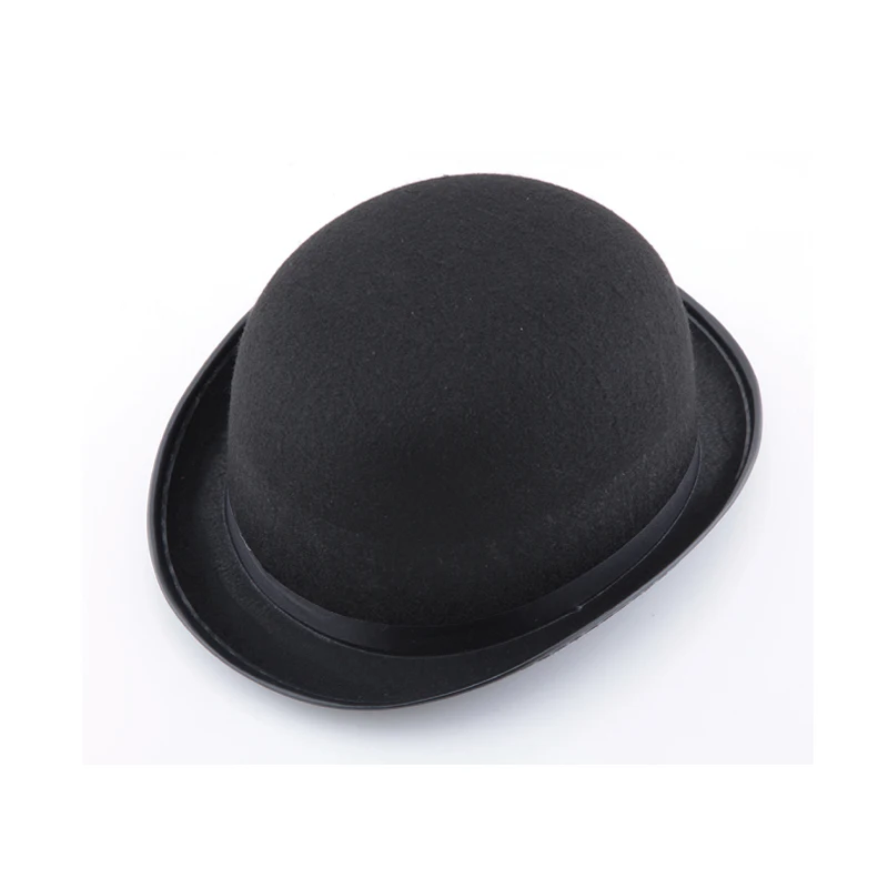 Новая Черная Волшебная Шляпа британская фетровая шляпа джентльмена праздничная