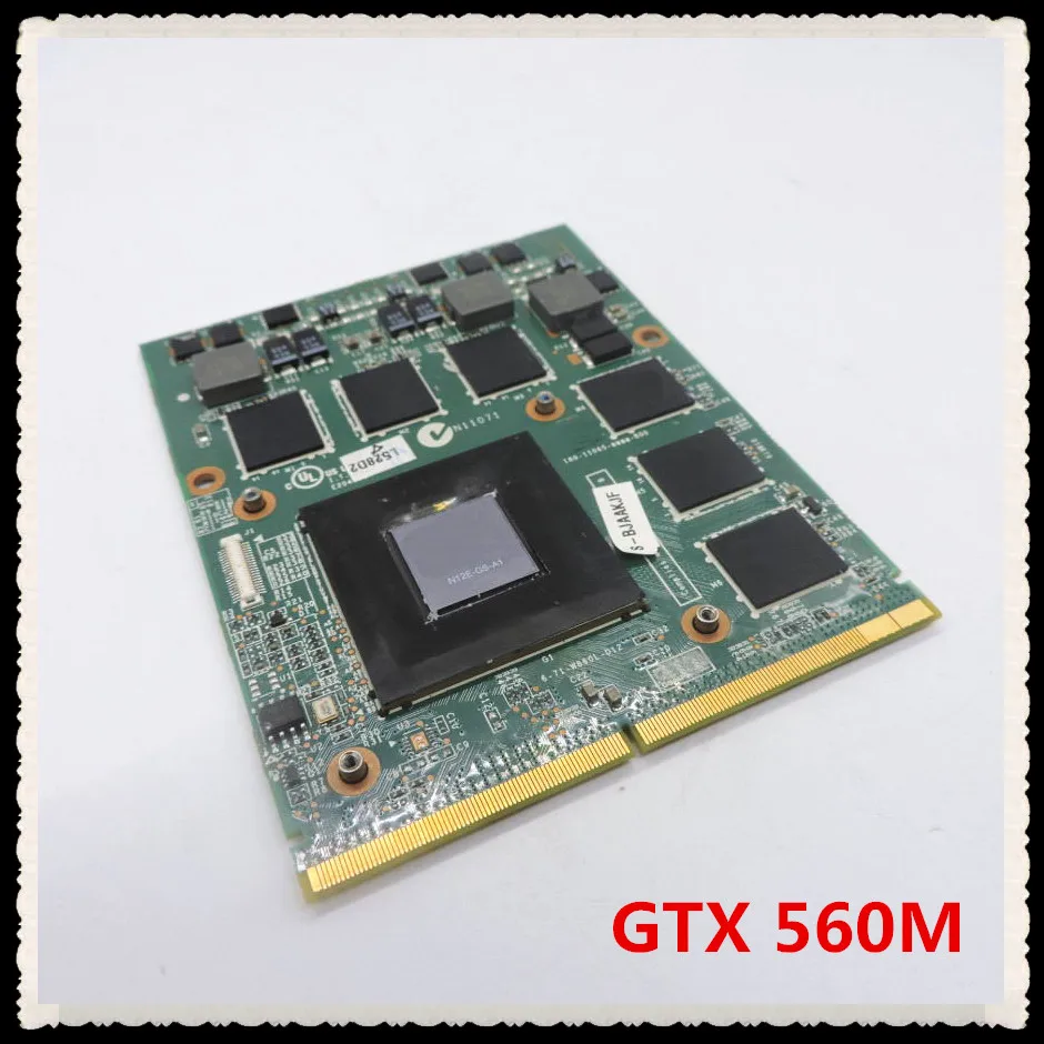 GTX 560M 1.5G VGA Video Card for Clevo W860CU W880CU W870CU GX60 X7200 D900F P150HM P150EM P150SM P157SM P151SM1 f630 16f2 16f1
GTX 560M 1.5G VGA Video Card for Clevo W860CU W880CU W870CU GX60 X7200 D900F P150HM P150EM P150SM P157SM P151SM1 f630 16f2 16f1
