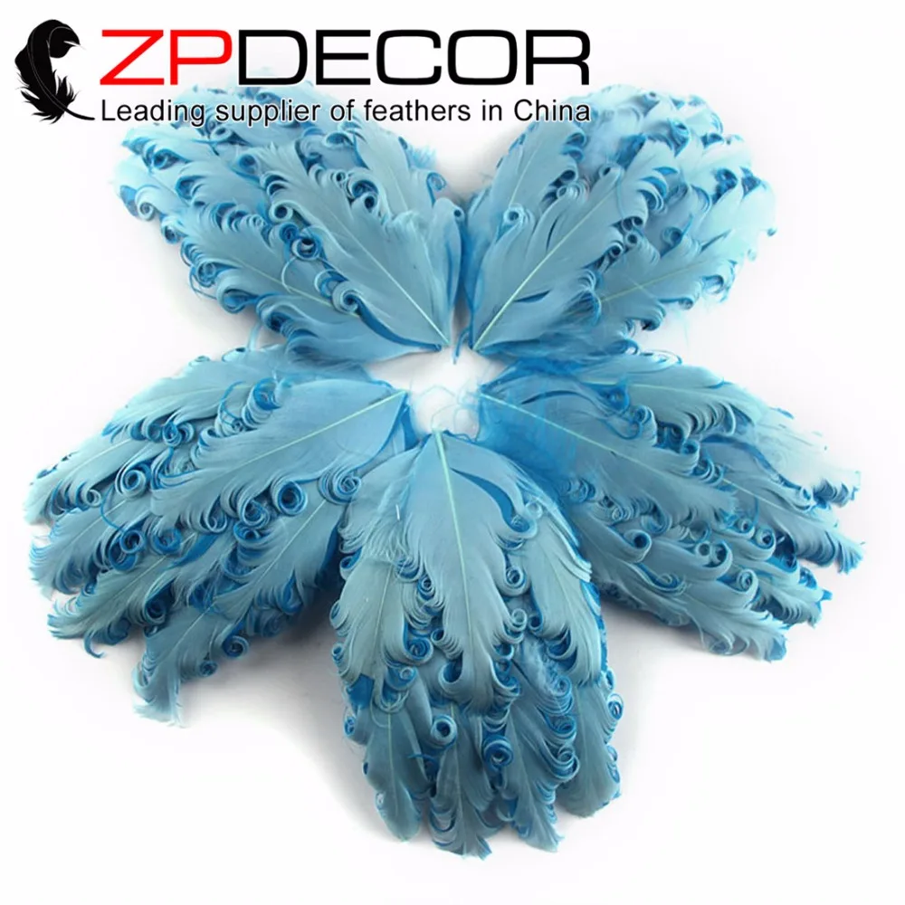 ZPDECOR Premium 2pcs Quality Handwork Dye Turquoise Blue Curly Goose Feather Pads Bulk Set For Child Girls Headbands
ZPDECOR Premium 2pcs Quality Handwork Dye Turquoise Blue Curly Goose Feather Pads Bulk Set For Child Girls Headbands