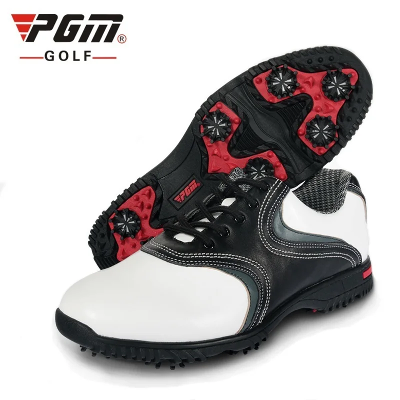 Pgm Men Golf Shoes Professional Waterproof Athletics Sneakers Nail Spikes Non-Slip Golf Shoes Lace Up Trainers AA51040
Pgm Men Golf Shoes Professional Waterproof Athletics Sneakers Nail Spikes Non-Slip Golf Shoes Lace Up Trainers AA51040