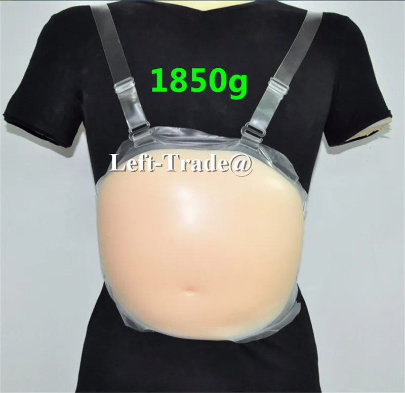 silicone artificial belly
