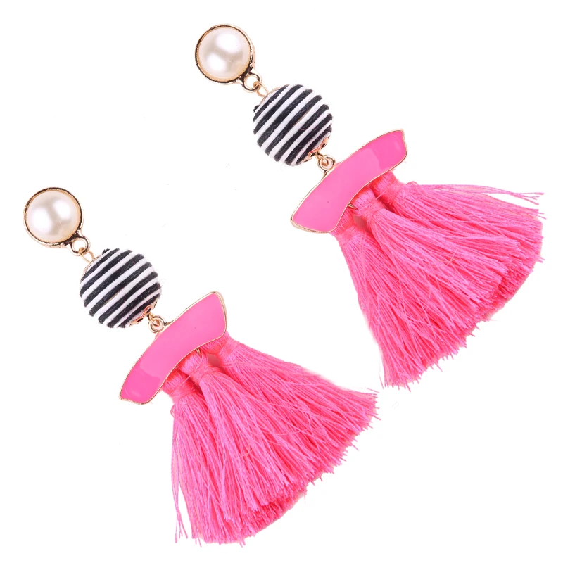 Fringed Fashion Tassel Earrings*