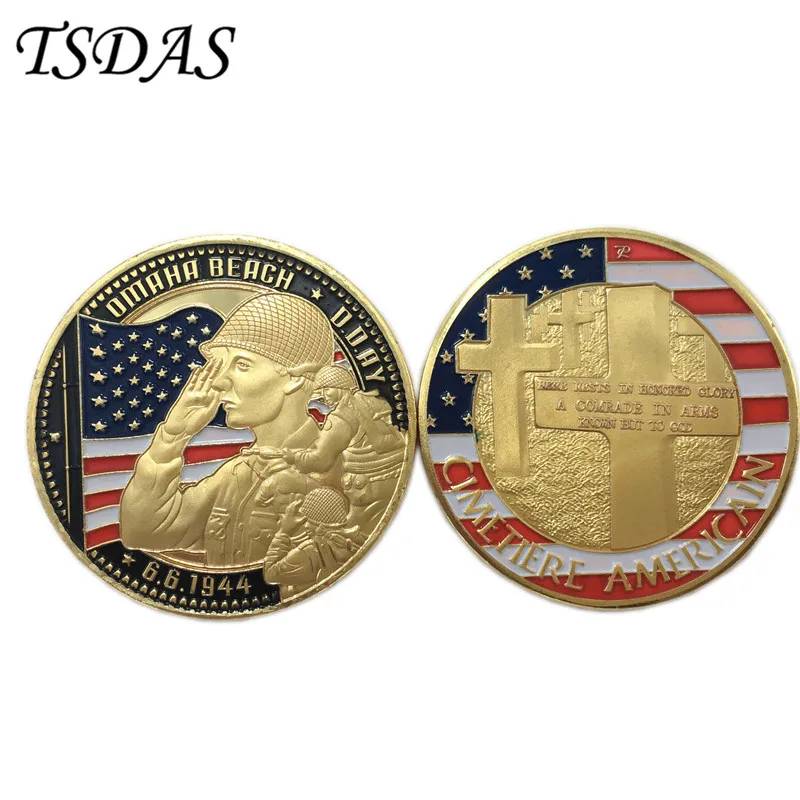 Customized USA Army Challenge Metal Coin Cimetiere Americania Challenge Coin for Collectible
Customized USA Army Challenge Metal Coin Cimetiere Americania Challenge Coin for Collectible
