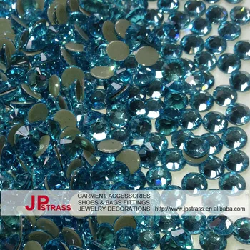 

ss20 5mm hot fix rhinestone aquamarine 1440 pieces each lot ; free shipping rhinestones crystal for high fashion dress