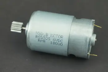 DC 6V 18000 RPM Powerful Rotary Speed Gear Box Motor for Motorised Ride On Car
DC 6V 18000 RPM Powerful Rotary Speed Gear Box Motor for Motorised Ride On Car