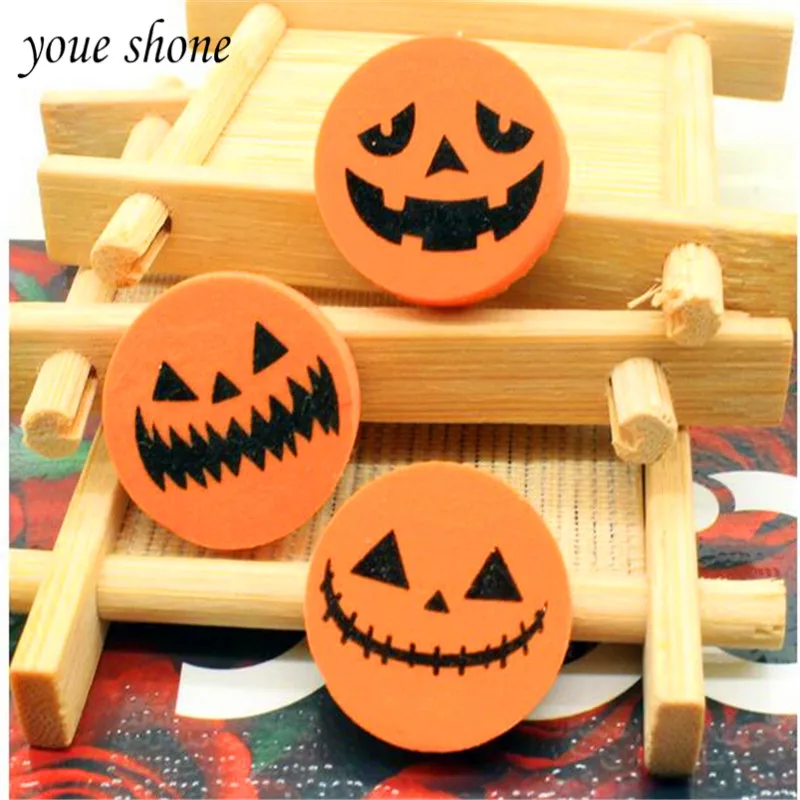 YOUE SHONE 3PCS Halloween Rubber Pencil Eraser Pumpkin Printing Eraser for Student Stationery Gift Prize Wholesale
YOUE SHONE 3PCS Halloween Rubber Pencil Eraser Pumpkin Printing Eraser for Student Stationery Gift Prize Wholesale