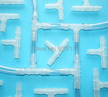 10pcs/lot 9mm Plastic Barbed Connector, TEE Tube Joiner, Equal T Hose Pipe Fitting, for Medical, Aquarium, Scientific use
10pcs/lot 9mm Plastic Barbed Connector, TEE Tube Joiner, Equal T Hose Pipe Fitting, for Medical, Aquarium, Scientific use
