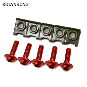 5pcs Motorcycle Fairing Bolts M6 Spire Fastener Clips Screw Spring Bolts Nuts For HONDA CBR400 NC23 NC29 VFR400 NC30 RVF400 NC35
5pcs Motorcycle Fairing Bolts M6 Spire Fastener Clips Screw Spring Bolts Nuts For HONDA CBR400 NC23 NC29 VFR400 NC30 RVF400 NC35