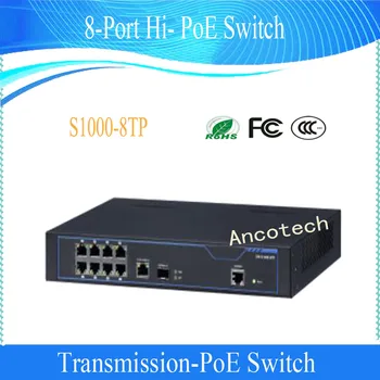 DAHUA 8-Port Support IEEE802.3af IEEE802.3at standard Hi- PoE Switch Without Logo S1000-8TP
DAHUA 8-Port Support IEEE802.3af IEEE802.3at standard Hi- PoE Switch Without Logo S1000-8TP