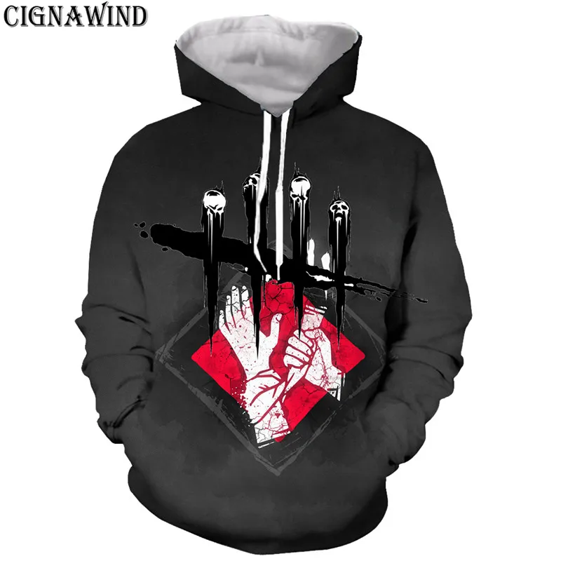 New arrive popular game dead by daylight hoodies men women 3D print Novelty fashion harajuku style streetwear tracksuit tops
New arrive popular game dead by daylight hoodies men women 3D print Novelty fashion harajuku style streetwear tracksuit tops
