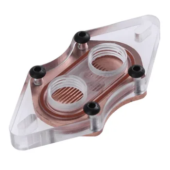 NEW DIY CPU Copper Base North Bridge Water Cooling Cooled Block Liquid Cooling Waterblock For Hole Pitch 51-63mm With Screw
NEW DIY CPU Copper Base North Bridge Water Cooling Cooled Block Liquid Cooling Waterblock For Hole Pitch 51-63mm With Screw