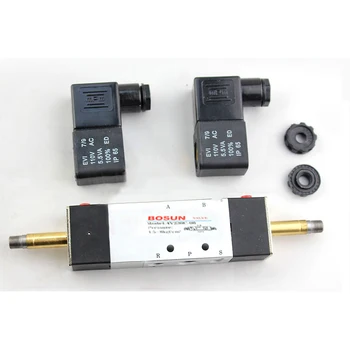 AC220V Double Electronic Control Pneumatic Valve 4V230C-08 Control Valve 5 Way 3 Position PT1/4"
AC220V Double Electronic Control Pneumatic Valve 4V230C-08 Control Valve 5 Way 3 Position PT1/4"