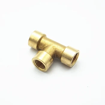 1/8" BSP Female Thread Tee Type 3 Way Brass Pipe Fitting Adapter Coupler Connector For Water Fuel Gas
1/8" BSP Female Thread Tee Type 3 Way Brass Pipe Fitting Adapter Coupler Connector For Water Fuel Gas