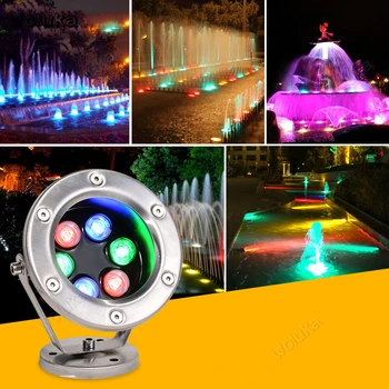 outdoor LED Underwater light waterproof 6W spotlight fountain light colorful pool lamp fish pond landscape waterscape CD50 W01
outdoor LED Underwater light waterproof 6W spotlight fountain light colorful pool lamp fish pond landscape waterscape CD50 W01