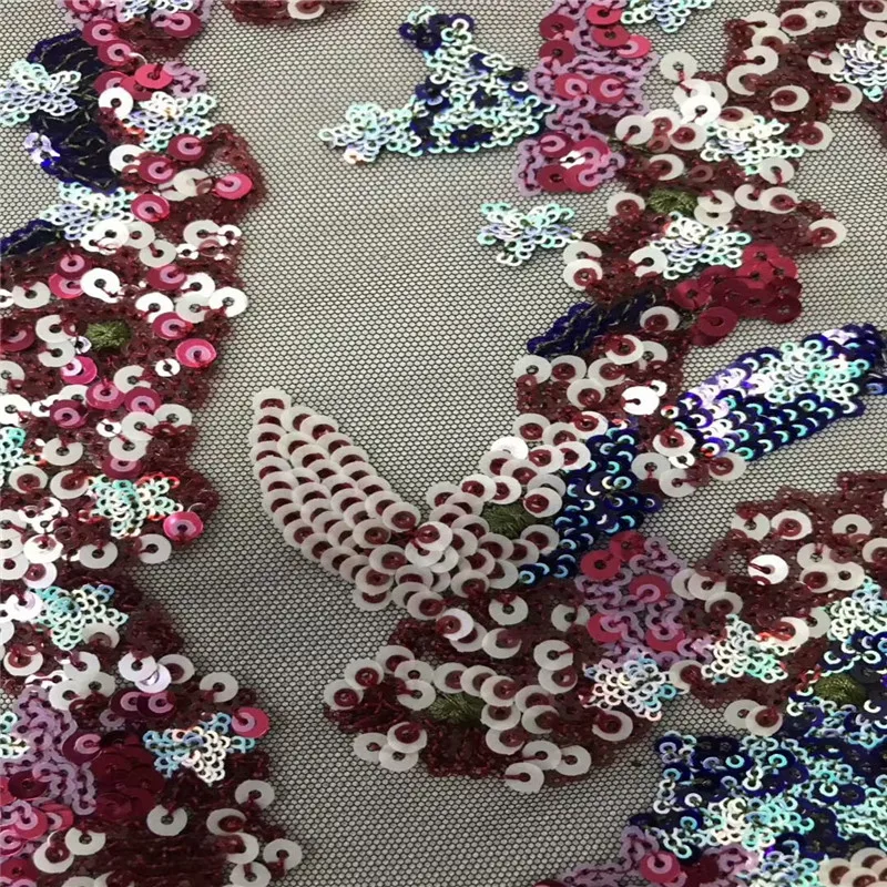African Embroidery Sequins Lace Fabric French Tulle Lace Fabric With Sequins Net Lace 2019 Latest For Dress 
African Embroidery Sequins Lace Fabric French Tulle Lace Fabric With Sequins Net Lace 2019 Latest For Dress