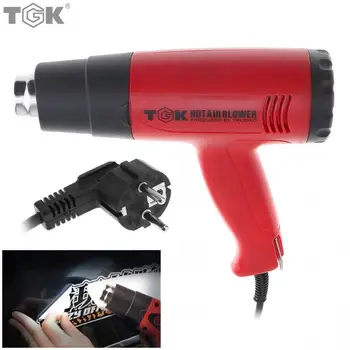 TGK New HG6618 220V 1800W Heat Gun Hot-air Gun with Temperature Adjustment Switch for Removing Paint and Softening Material
TGK New HG6618 220V 1800W Heat Gun Hot-air Gun with Temperature Adjustment Switch for Removing Paint and Softening Material