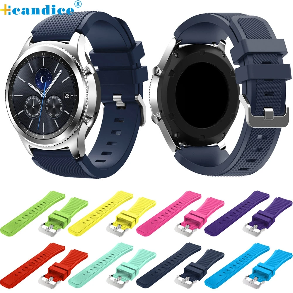 GEMIXI Watchbands Fashion Sports Silicone Bracelet Strap Band For Samsung Gear S3 Classic Wholesale
GEMIXI Watchbands Fashion Sports Silicone Bracelet Strap Band For Samsung Gear S3 Classic Wholesale