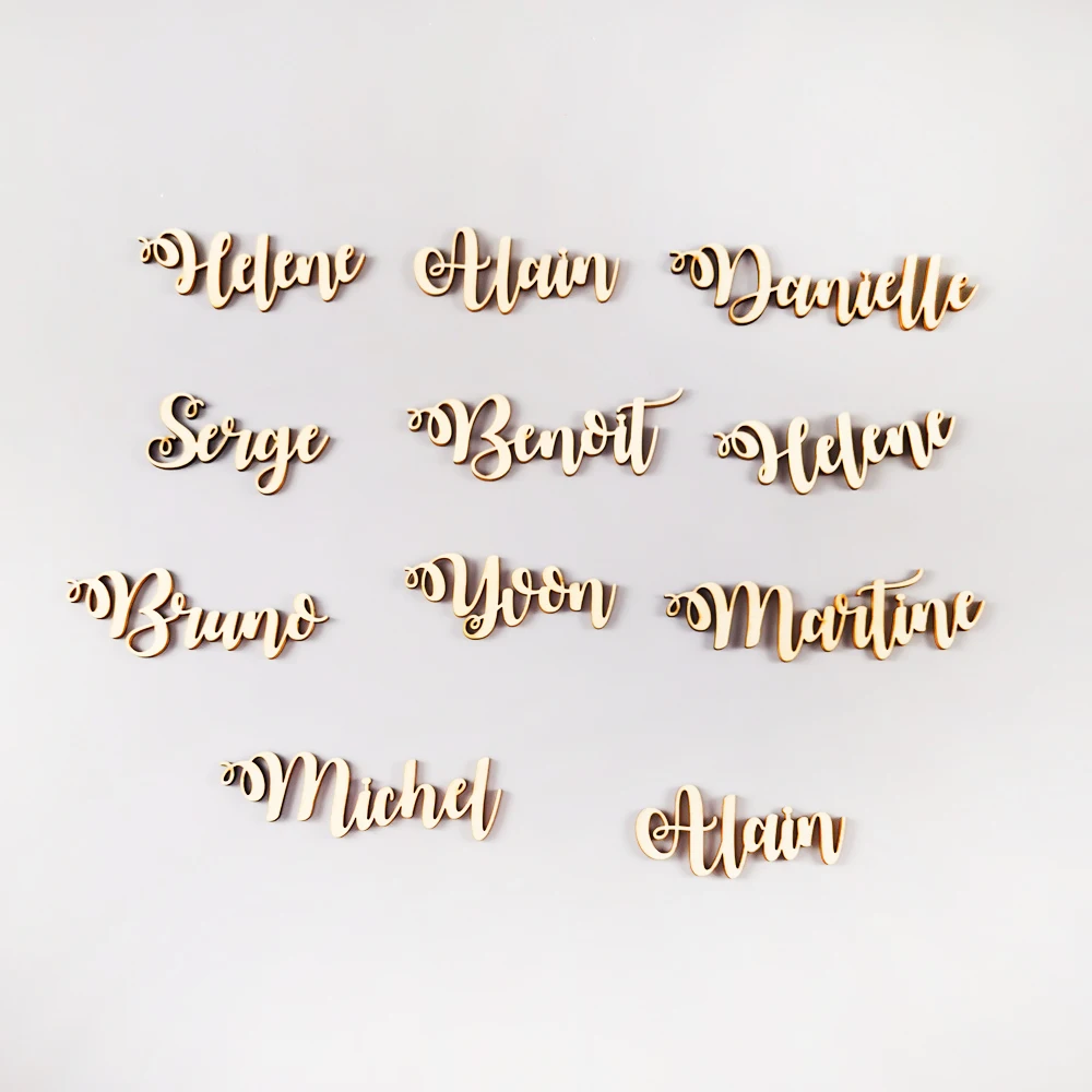 Custom Guest Name Party Wedding Decoration Personalized Wood Name Tags Logo Place Card Label Table Decoration Unique Party Gift
Custom Guest Name Party Wedding Decoration Personalized Wood Name Tags Logo Place Card Label Table Decoration Unique Party Gift
