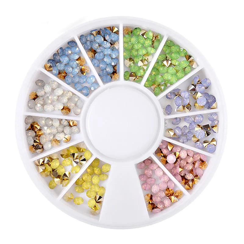 1 Pc 12 Grids 3D Gem Gillter Rhinestone Imitation Pearl Sequins For DIY Beauty Nail Art Wheel Decoration Accessories
1 Pc 12 Grids 3D Gem Gillter Rhinestone Imitation Pearl Sequins For DIY Beauty Nail Art Wheel Decoration Accessories