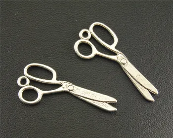 5pcs Silver Color small scissors Charm Pendant DIY Necklace Bracelet Findings 10X29mm A1341
5pcs Silver Color small scissors Charm Pendant DIY Necklace Bracelet Findings 10X29mm A1341