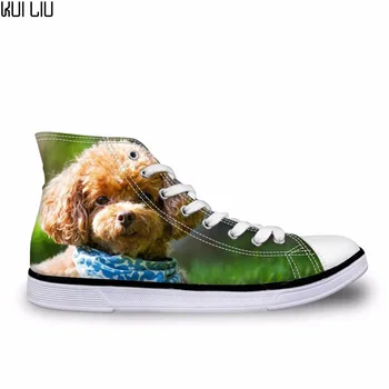 Poodle Rottweiler Print Women's Vulcanize ladies shoes Casual High-top Canvas Shoes for Ladies Lace-up Animal Female Flats
Poodle Rottweiler Print Women's Vulcanize ladies shoes Casual High-top Canvas Shoes for Ladies Lace-up Animal Female Flats