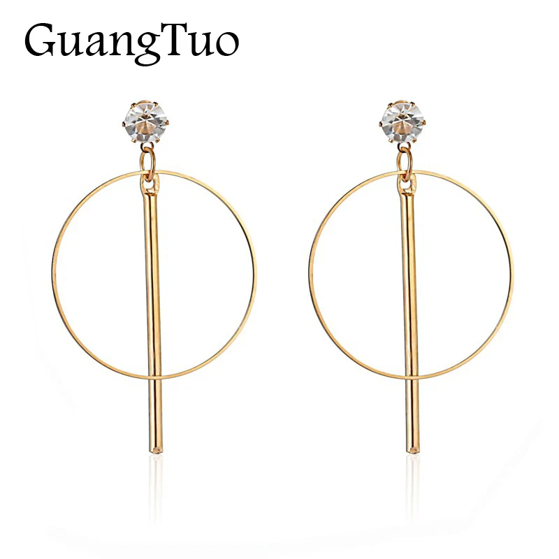EK2072 Gold Color Minimalist Circle Earrings Contracted Temperament Earrings Long Female Zircon Drop Earrings for Women Gift
EK2072 Gold Color Minimalist Circle Earrings Contracted Temperament Earrings Long Female Zircon Drop Earrings for Women Gift