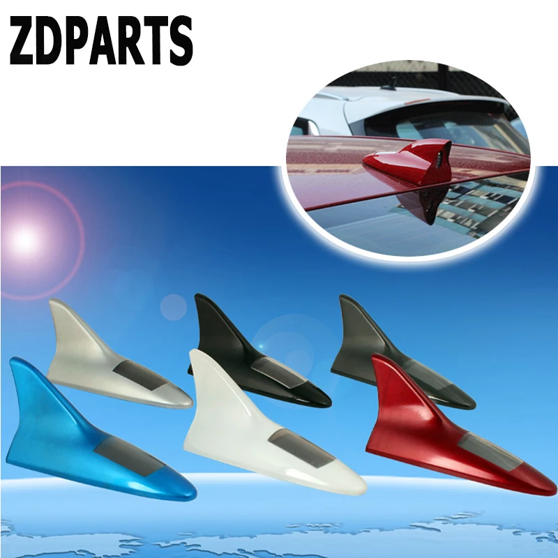 ZDPARTS Car LED Antenna Decoration Shark Fin Aerials 3D For Toyota Corolla Avensis Rav4 c-hr Volkswagen VW Passat B6 B5 Polo | Автомобили