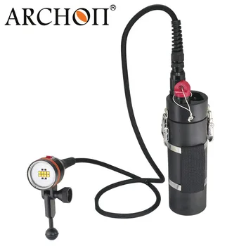 ARCHON WH166 DH160 Diving light Spot 8* CREE XM-L2 U2 max 5500lm 150 meter dive light Underwater Photography Light with battery
ARCHON WH166 DH160 Diving light Spot 8* CREE XM-L2 U2 max 5500lm 150 meter dive light Underwater Photography Light with battery