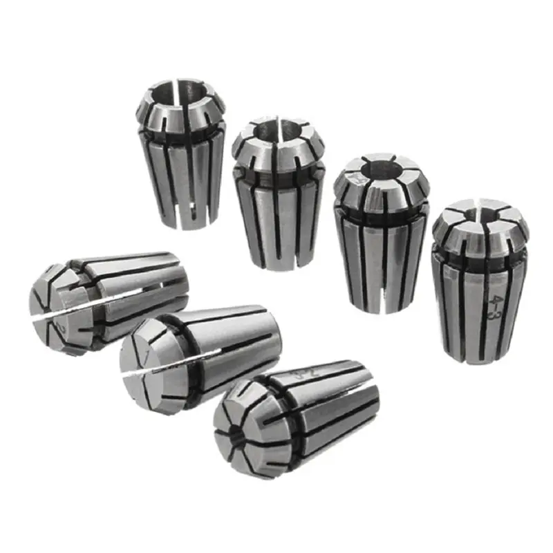 7Pcs 1-7mm ER11 Collet Chuck Tool Bits Holder Spring Collet For Engraving Machine & Milling Lathe Tool
7Pcs 1-7mm ER11 Collet Chuck Tool Bits Holder Spring Collet For Engraving Machine & Milling Lathe Tool