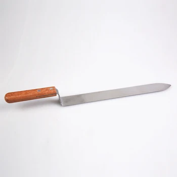 All stainless steel serrated knife cut honey beekeeping appliances Z shaped export
All stainless steel serrated knife cut honey beekeeping appliances Z shaped export