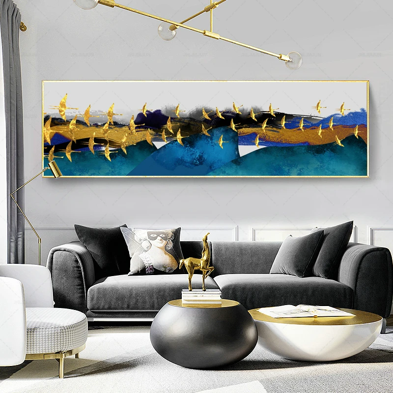 Large Gold Wild Goose Birds Wall Pictures Home Decor Canvas Printings Arts Cuadros Poster Modern Abstract HD Print Oil Paintings
Large Gold Wild Goose Birds Wall Pictures Home Decor Canvas Printings Arts Cuadros Poster Modern Abstract HD Print Oil Paintings