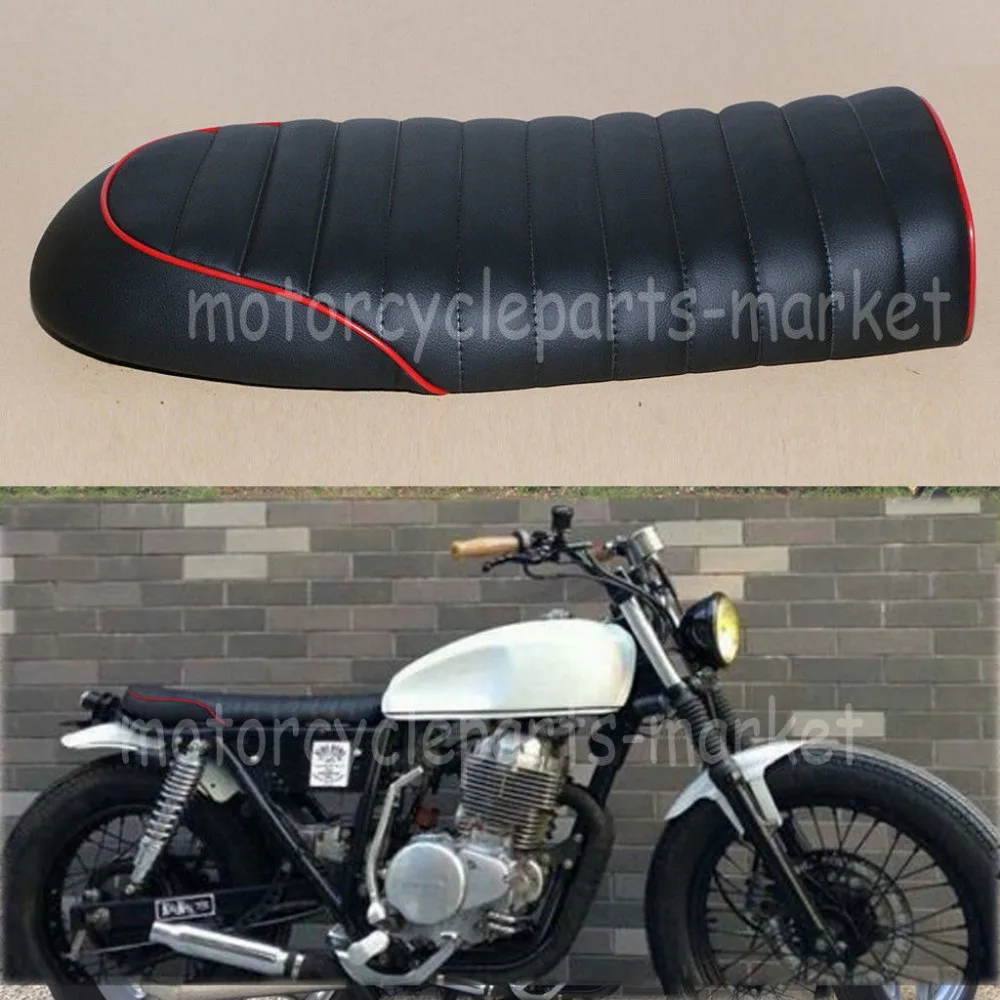Flat Cafe Racer Seat Vintage Universal Saddle for KAWASAKI KZ Suzuki GS Yamaha SR400 Honda CG125 CB350 CB400 CB500 CB750
Flat Cafe Racer Seat Vintage Universal Saddle for KAWASAKI KZ Suzuki GS Yamaha SR400 Honda CG125 CB350 CB400 CB500 CB750