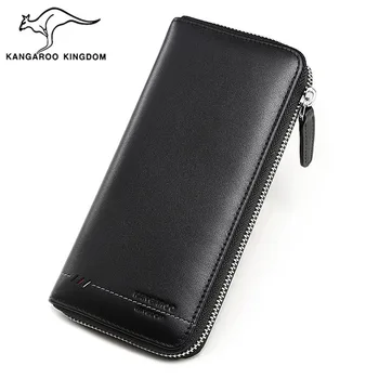 KANGAROO KINGDOM luxury brand men wallets genuine leather long zipper clutch purse card holder phone wallet
KANGAROO KINGDOM luxury brand men wallets genuine leather long zipper clutch purse card holder phone wallet