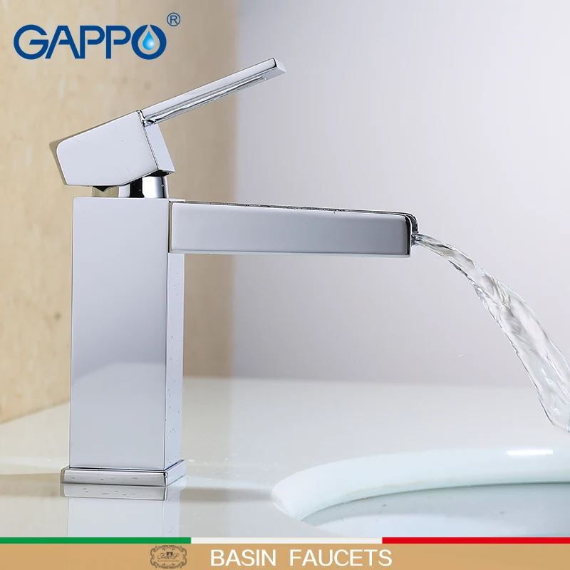 GAPPO Basin Faucet Basin Brass Mixer Tap waterfall bathroom mixer faucets bathroom sink deck mounted Faucets tap
GAPPO Basin Faucet Basin Brass Mixer Tap waterfall bathroom mixer faucets bathroom sink deck mounted Faucets tap