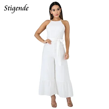 Stigende Women Casual Wide Leg Spaghetti Strap Jumpsuit Summer Back Zipper Bodycon Jumpsuit Sexy Sleeveless Club Jumpsuit Pants
Stigende Women Casual Wide Leg Spaghetti Strap Jumpsuit Summer Back Zipper Bodycon Jumpsuit Sexy Sleeveless Club Jumpsuit Pants