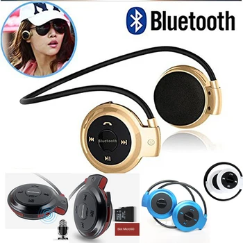 New Mini 503 Headphones Portable Neckband Sport Wireless Bluetooth Headsets Stereo Earphone Micro SD Card FM Radio Earphones
New Mini 503 Headphones Portable Neckband Sport Wireless Bluetooth Headsets Stereo Earphone Micro SD Card FM Radio Earphones