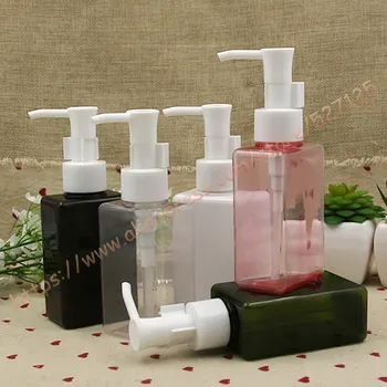 100ml pretty colors square PET bottle with white plastic pump.lotion/hand wash/Shampoo/moisturizer/facial water PET bottle
100ml pretty colors square PET bottle with white plastic pump.lotion/hand wash/Shampoo/moisturizer/facial water PET bottle